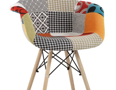 Кресло Eames DSW пэчворк