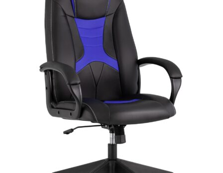 Кресло игровое TopChairs ST-CYBER 8 черный/синий